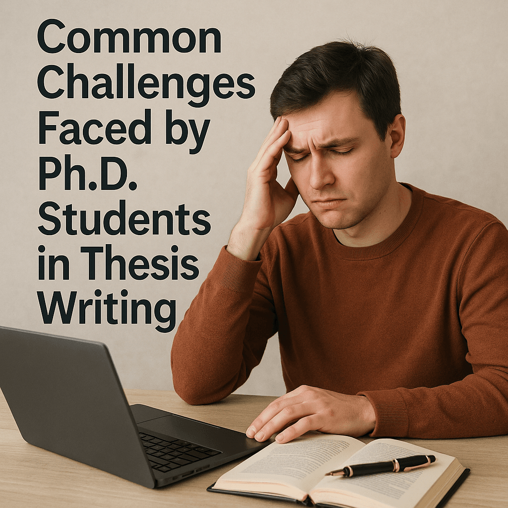 Common Challenges Faced by Ph.D. Students in Thesis Writing 