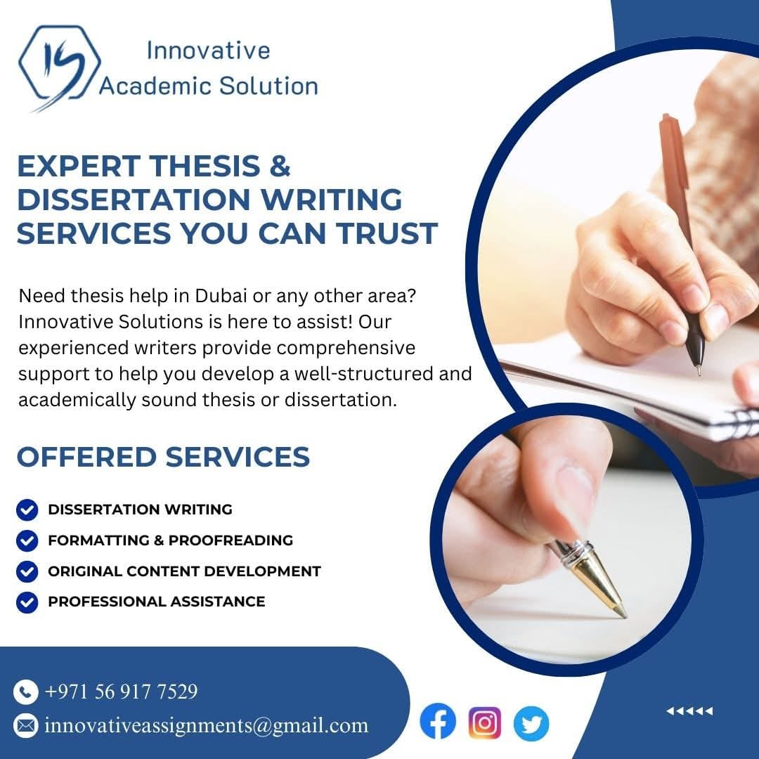 Expert Writing Dissertation writing services