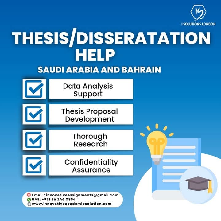 Thesis disseratation services