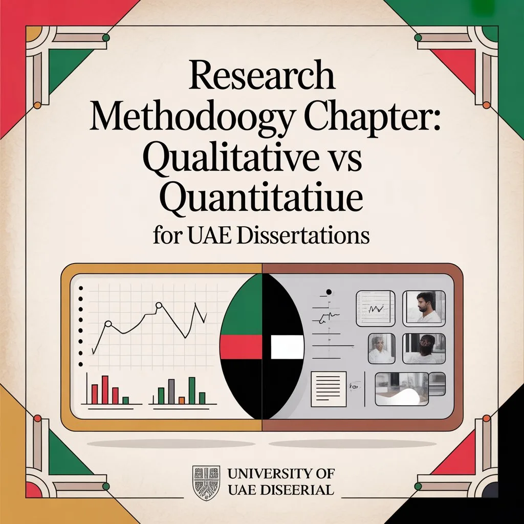 Research Methodology Chapter: Qualitative vs Quantitative for UAE Dissertations